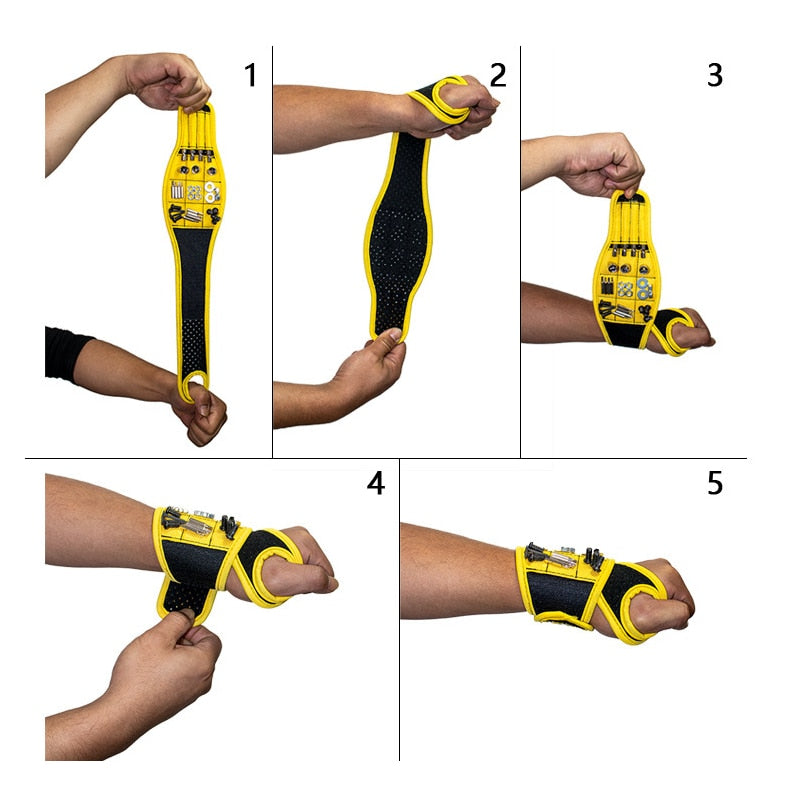 Toolscors™ Magnetic Holding Wristband