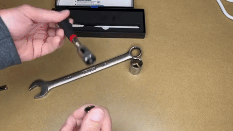 Toolscors™ Magnetic Telescopic Tool with LED Light
